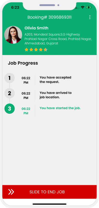 provider manage work location