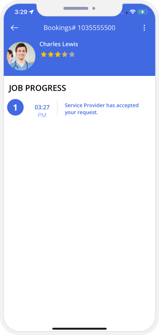 Select booking location