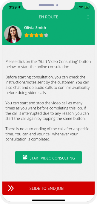 provider manage work location