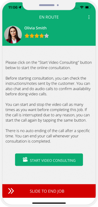 provider manage work location