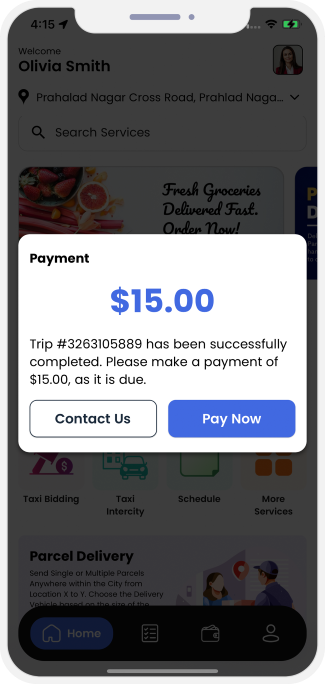 Select booking location