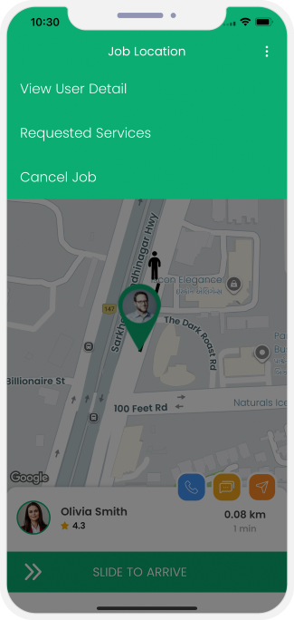 provider manage work location