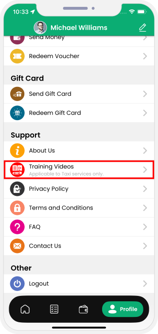 Training Videos