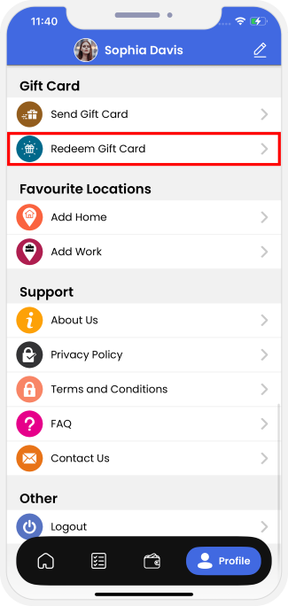 choose service categories