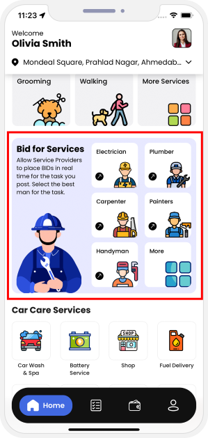 Bid for Services