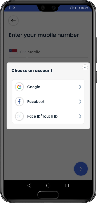 Select booking location
