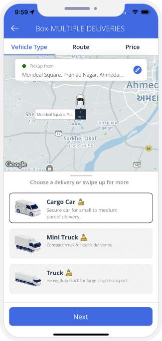 box-multiple deliveries