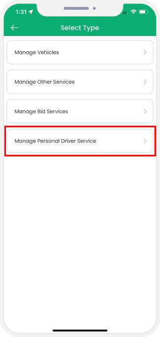 choose sub categories