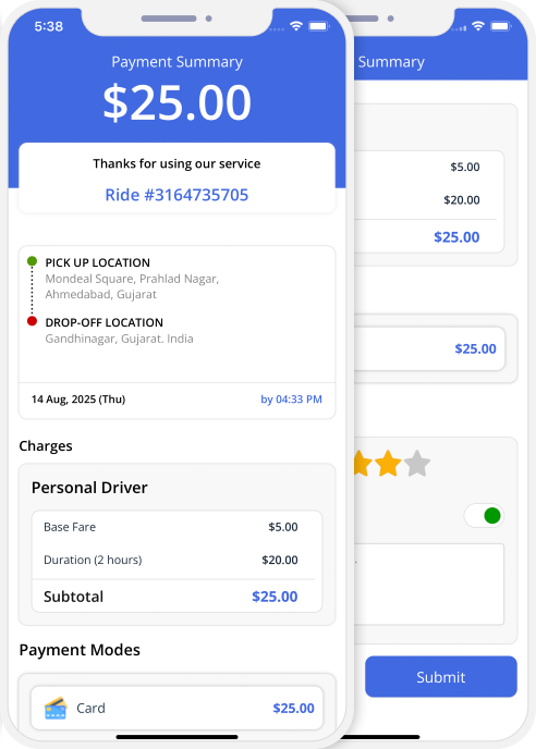 invoice summary