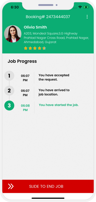provider manage work location
