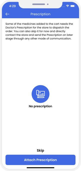 user confirm order to check out