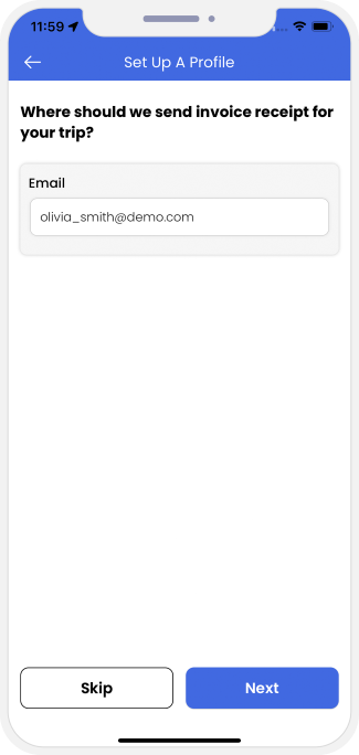profile setup