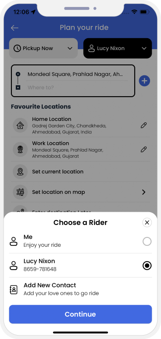 book a ride
