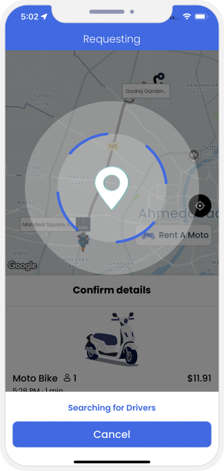 sending request to provider