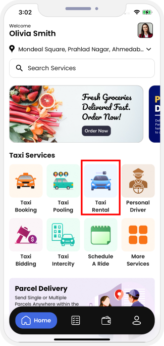 taxi rentals