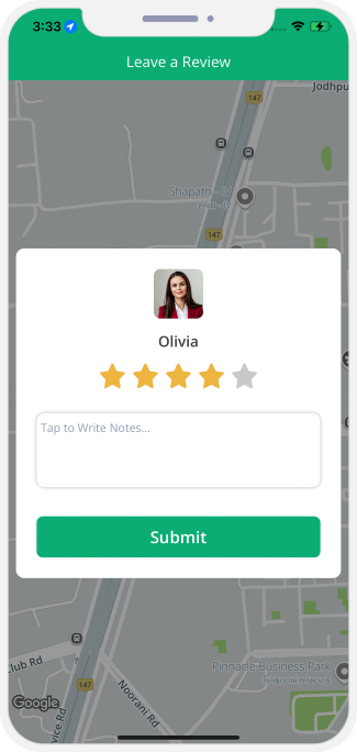 Service Provider manage work location