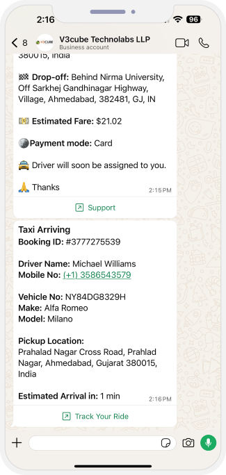 User bank details