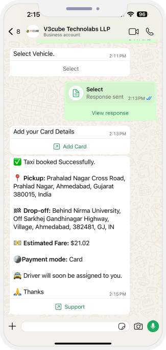 User bank details