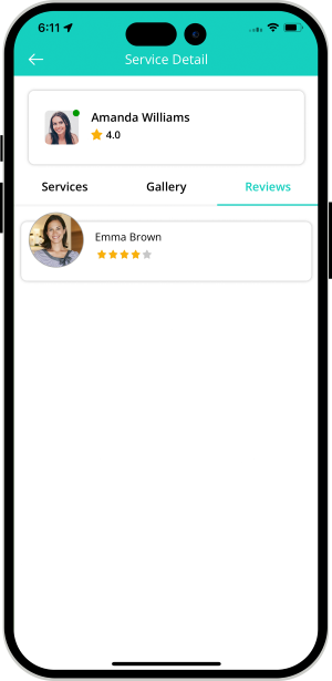 choose service categories