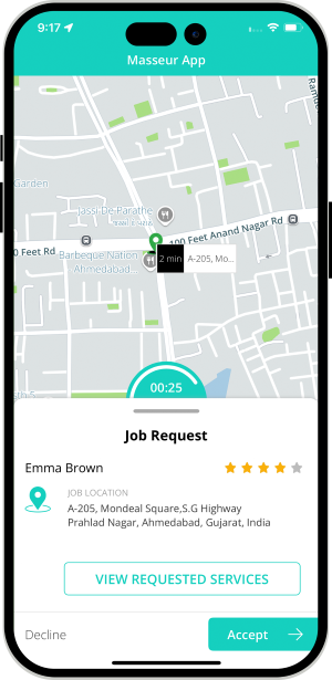 provider manage work location