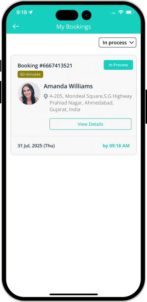 Select booking location