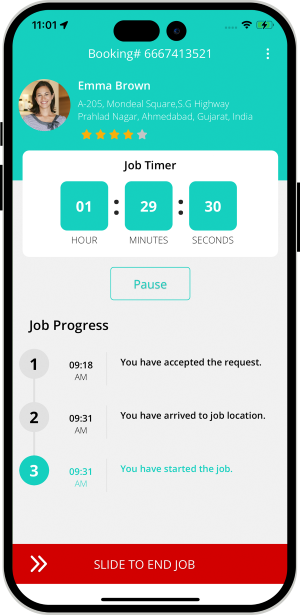 provider manage work location