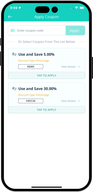 choose service categories