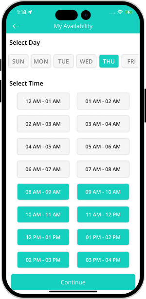 provider manage work location