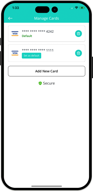choose service categories