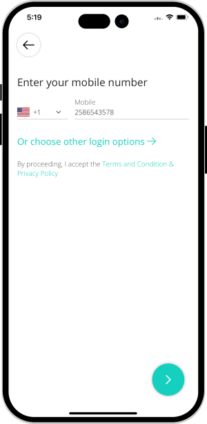 Select booking location
