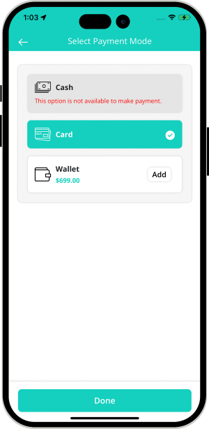 choose service categories