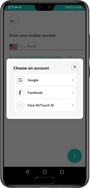 Select booking location
