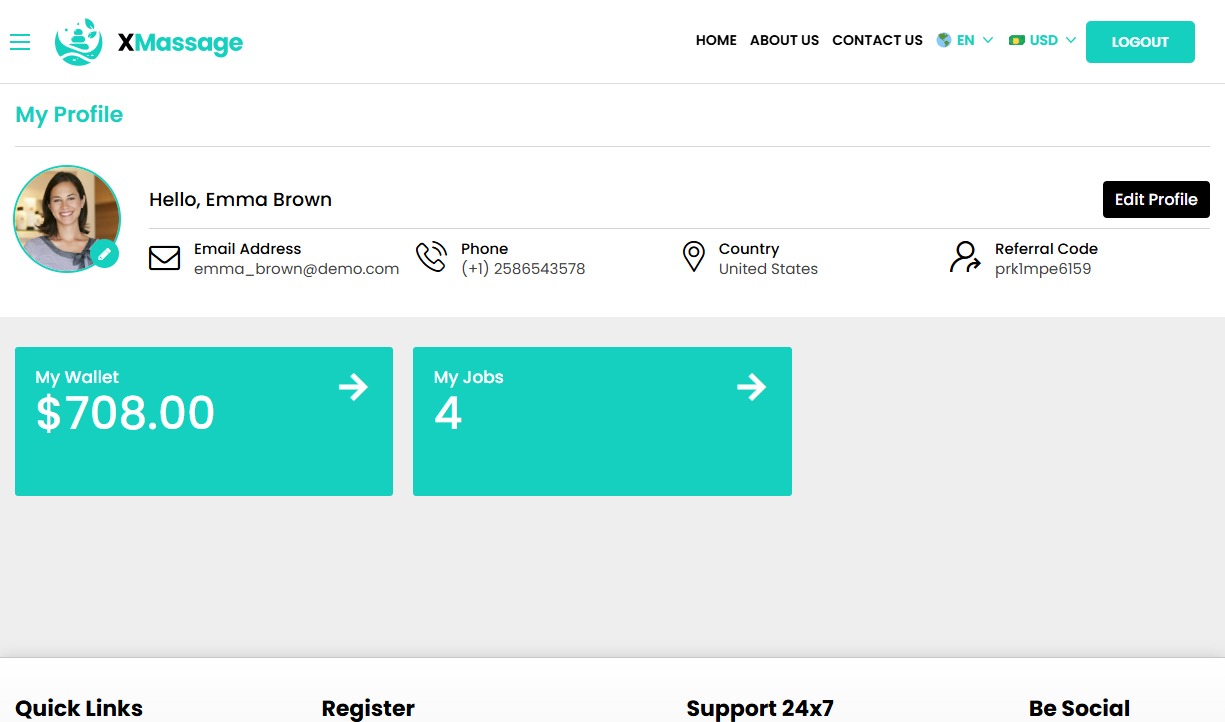 User Profile