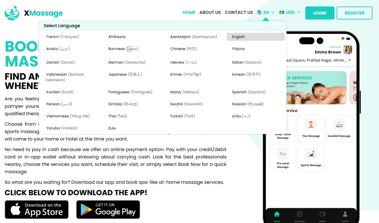 Select Your Language