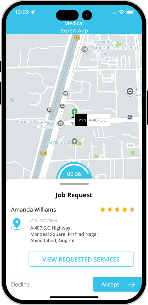 Medical Expert manage work location
