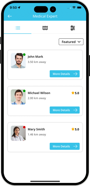 choose service categories