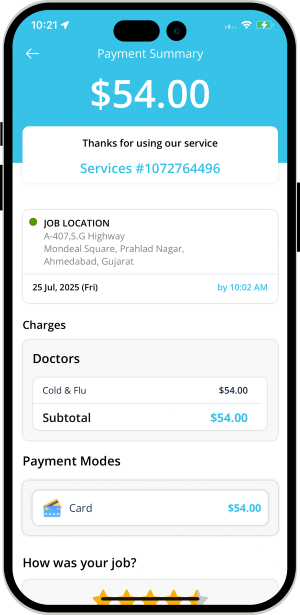 Select booking location