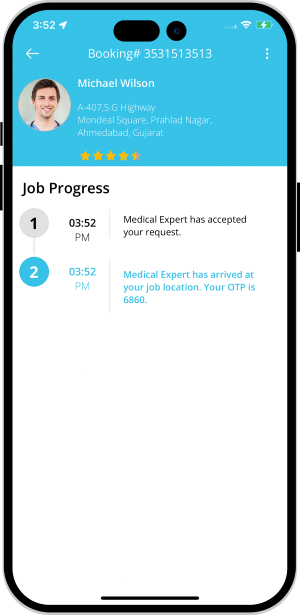 OTP Verification to Start the Job