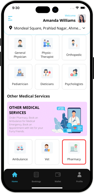 choose service categories