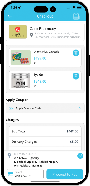 user confirm order to check out