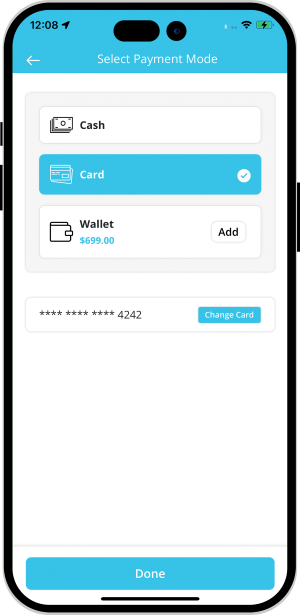use choose payment method