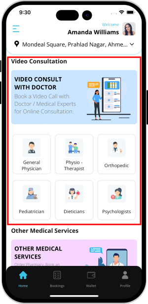 choose service categories