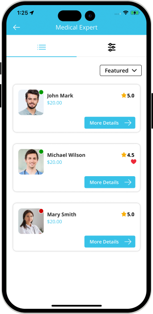 choose service categories