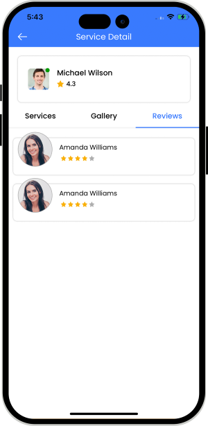 choose service categories
