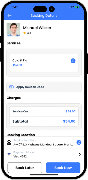 choose service categories