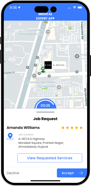 Medical Expert manage work location