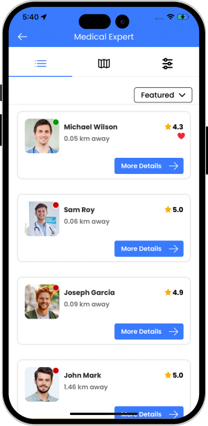 choose service categories