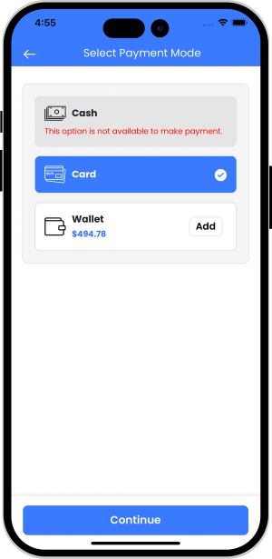 choose service categories