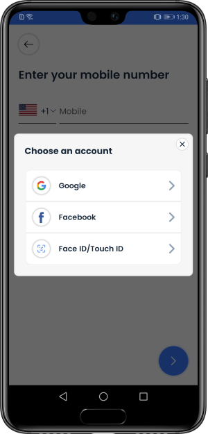 Select booking location