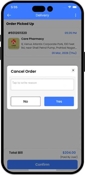 Order Cancellation